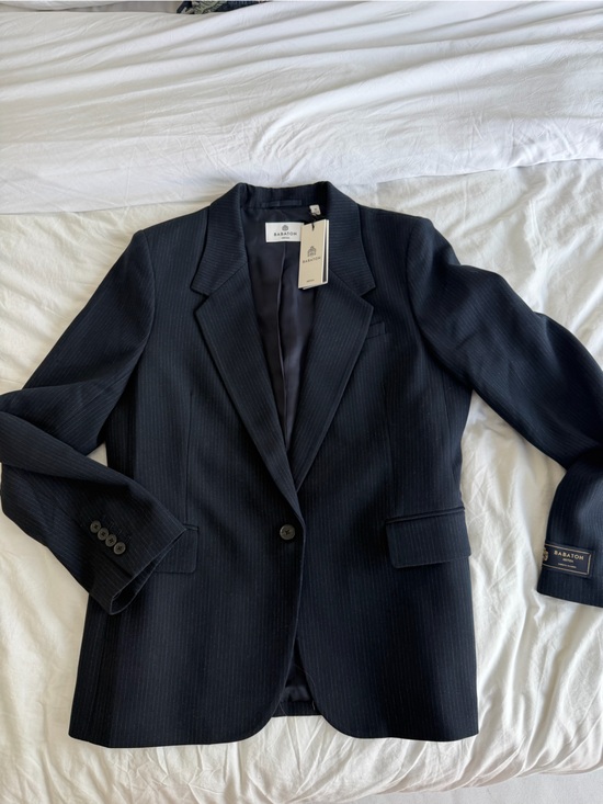 Babaton Jackets & Blazers - Babaton BRAND navy Pinstripe Blazer
